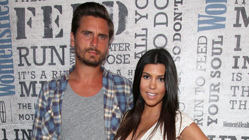 Kourtney Kardashian and Scott Disick attends Women's Health Hosts Hamptons 'Party Under The Stars' for RUN10 FEED10 at Bridgehampton Tennis and Surf Club
