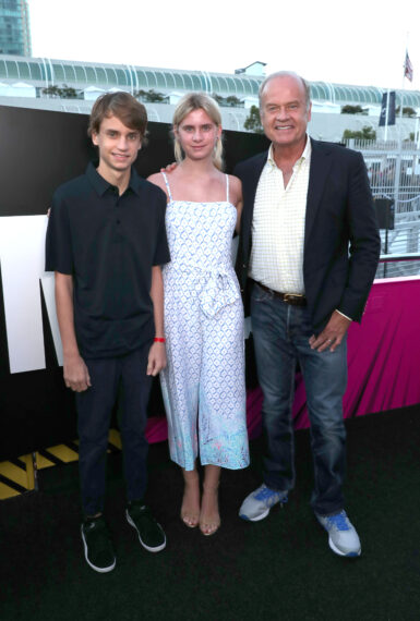 Jude Gordon Grammer, Mason Olivia Grammer and Kelsey Grammer attend the #IMDboat Party presented by Soylent and Fire TV at San Diego Comic-Con
