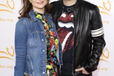 Kimberly Williams and Brad Paisley attend the Michael J. Fox Foundation - A Country Thing: Happened On The Way To Cure Parkinson's at The Fisher Center for the Performing Arts on April 26, 2023 in Nashville, Tennessee.