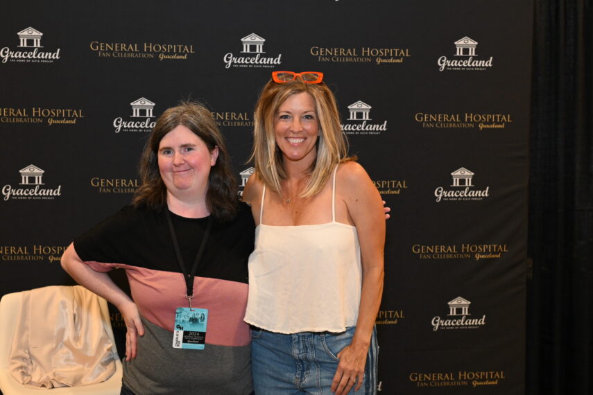 Laura Wright at GH Fan Celebration