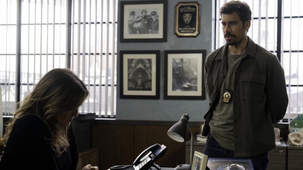 Mariska Hargitay as Capt. Olivia Benson, Octavio Pisano as Det. Joe Velasco — 'Law & Order: SVU' Season 27 Episode 3 'A Vicious Circle'