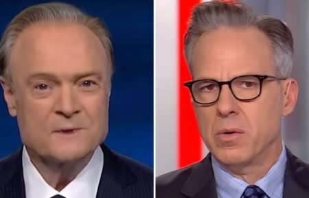 Lawrence O'Donnell and Jake Tapper