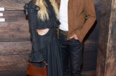 LeAnn Rimes and Eddie Cibrian attend the '9-1-1: Nashville' Premiere Event at PROOF Rooftop at W Nashville on October 07, 2025 in Nashville, Tennessee.