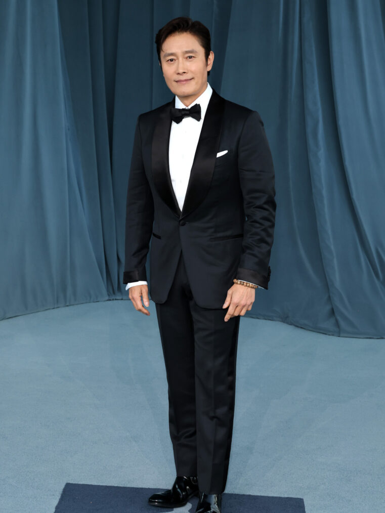 Lee Byung-hun at the 5th Annual Academy Museum Gala at the Academy Museum of Motion Pictures on October 18, 2025, in Los Angeles, California