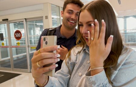 Love Is Blind. (L to R) Joe Ferrucci, Madison Maidenberg in episode 907 of Love Is Blind.
