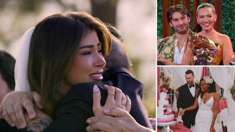 Ali Lima, Garrett Josemans, Taylor Krause, Cameron and Lauren Hamilton of 'Love Is Blind'