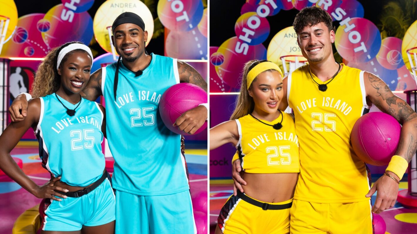 Justine Ndiba and Tyrique Hyde of 'Love Island Games' Season 2; Lucinda Strafford and Isaiah Campbell of 'Love Island Games' Season 2
