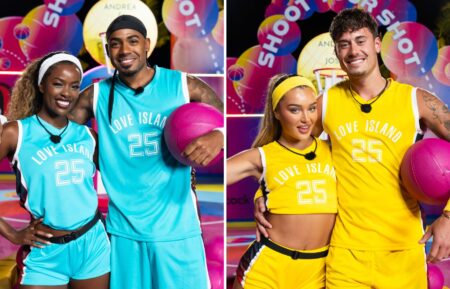 Justine Ndiba and Tyrique Hyde of 'Love Island Games' Season 2; Lucinda Strafford and Isaiah Campbell of 'Love Island Games' Season 2