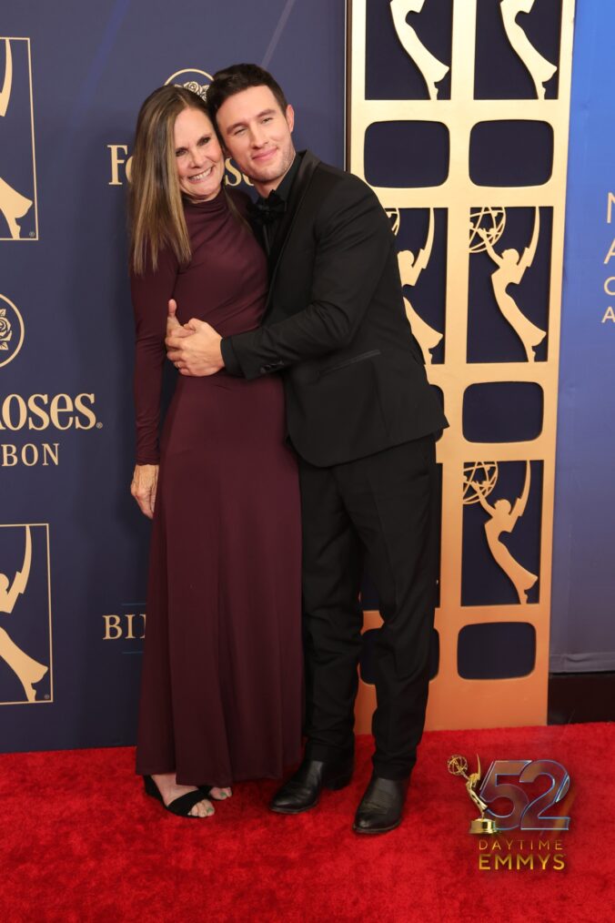 Lynn Herring, Hank Northrop at the 2025 Daytime Emmys on October 17