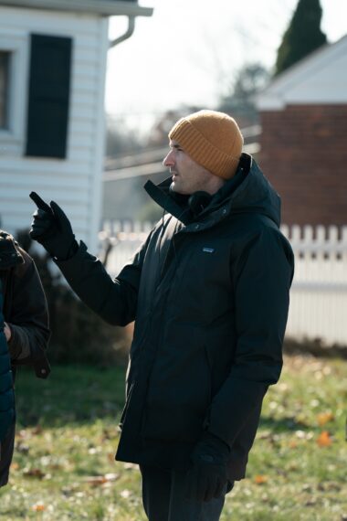 Brad Ingelsby behind the scenes of 'Mare of Easttown' 