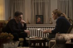 Evan Peters and Kate Winslet in 'Mare of Easttown'