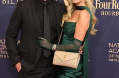 Mark Grossman and Katy Johnson at the 2025 Daytime Emmys on October 17