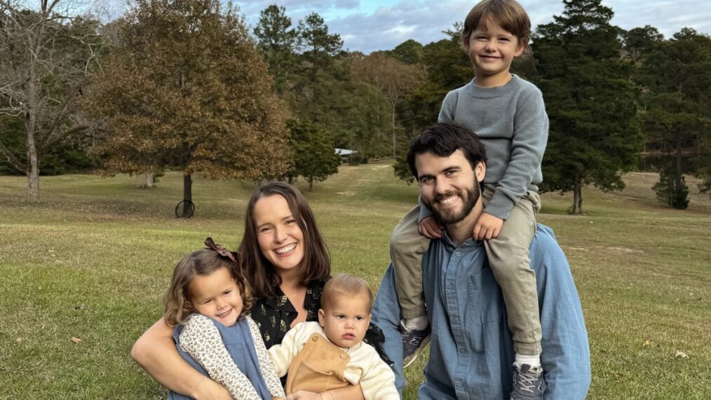 Mary Kate and John Luke Robertson family