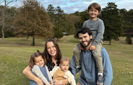Mary Kate and John Luke Robertson family