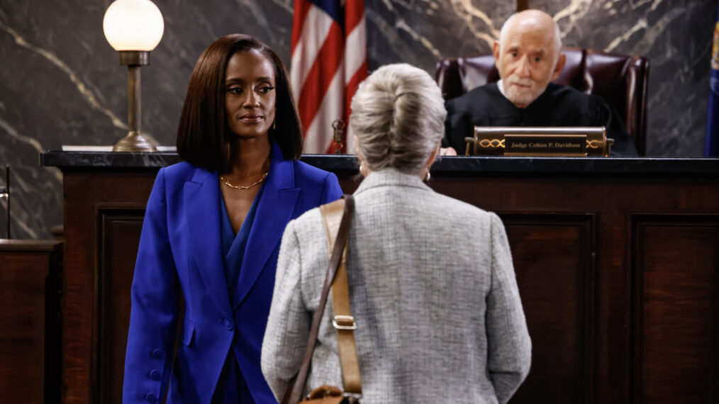 Kathy Bates and Skye P. Marshall in 'Matlock' Season 2 Episode 2, 'Another Matlock'