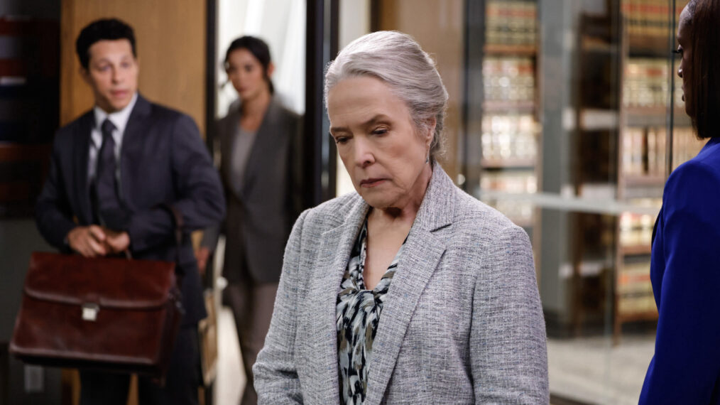 David Del Rio, Leah Lewis, and Kathy Bates in 'Matlock' Season 2 Episode 2, 'Another Matlock'