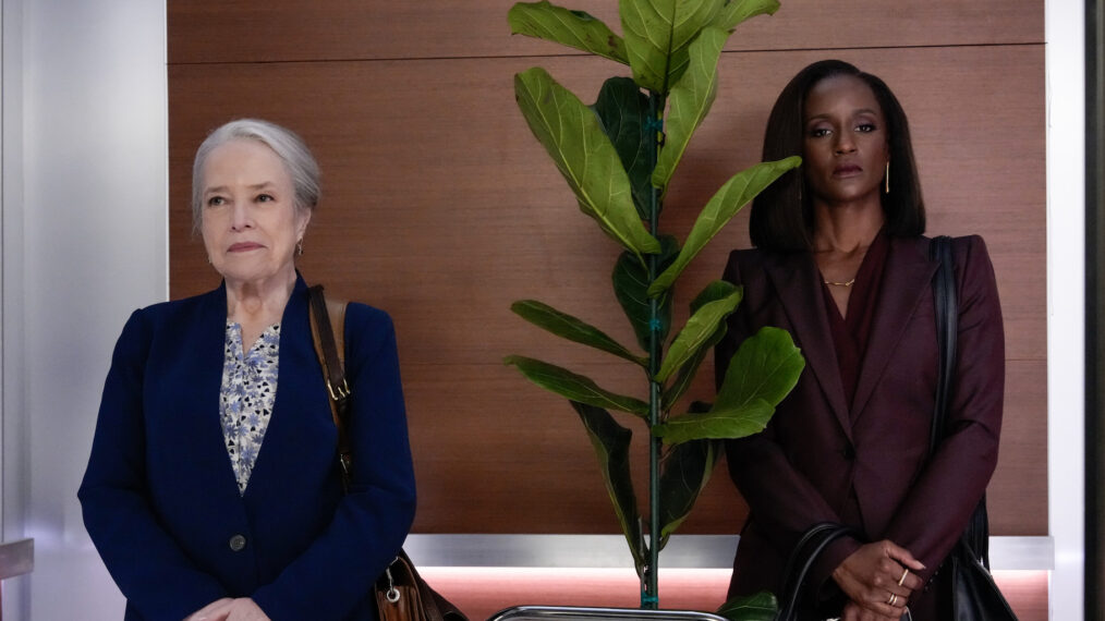 Kathy Bates and Skye P. Marshall in 'Matlock' Season 2 Episode 3, 'Tomorrow Is Still Tomorrow'