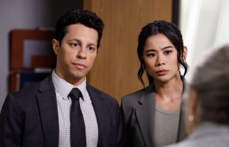 David Del Rio and Leah Lewis in 'Matlock' Season 2
