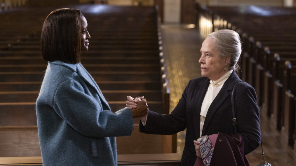 Skye P. Marshall and Kathy Bates in 'Matlock' Season 2 Episode 6, 'Harm Reduction'