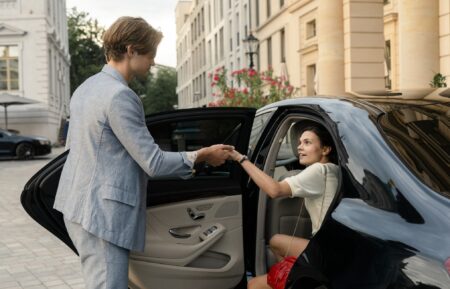 Harriet Herbig-Matten and Damian Hardung in 'Maxton Hall' Season 1