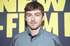 Miles Heizer attends 'Boots' Season 1 Premiere during 2025 NewFest at SVA Theater on October 10, 2025 in New York City.