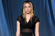 Milly Alcock at the 5th Annual Academy Museum Gala at the Academy Museum of Motion Pictures on October 18, 2025, in Los Angeles, California