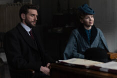 Alexander Blake (Tom Durant Pritchard), Eliza Scarlet (Kate Phillips) in 'Miss Scarlet' Season 6