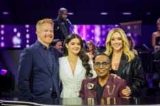 Jesse Tyler Ferguson, Ariel Winter, Randy Jackson, and Jane Krakowski for 'Name That Tune'