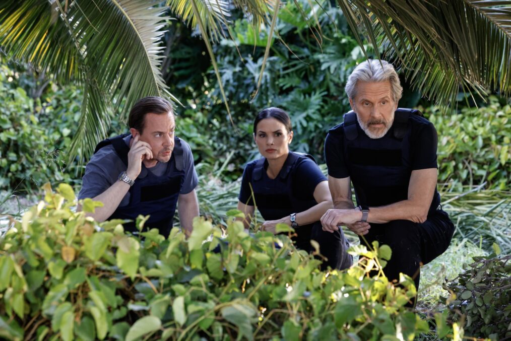 Sean Murray as Special Agent Timothy McGee, Katrina Law as NCIS Special Agent Jessica Knight, and Gary Cole as NCIS Special Agent Alden Parker — 'NCIS' Season 23 Episode 2 