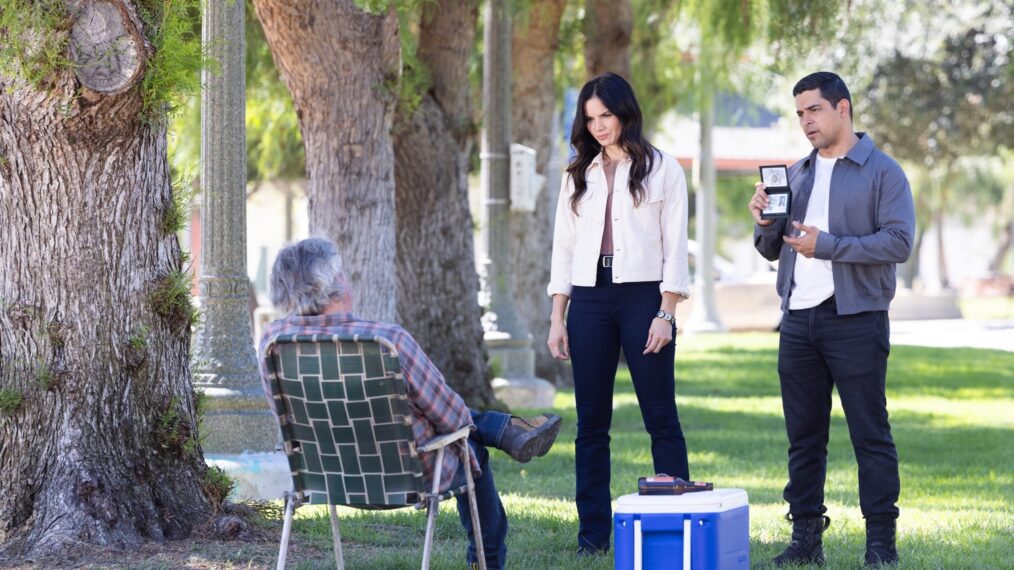 Katrina Law as NCIS S.A. Jessica Knight and Wilmer Valderrama as S.A. Nicolas Torres — 'NCIS' Season 23 Episode 5