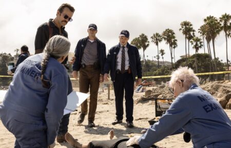 Kyle Schmid as Mike Franks, Austin Stowell as Leroy Jethro Gibbs and Caleb Foote as Bernard “Randy” Randolf — 'NCIS: Origins' Season 2 Episode 2 