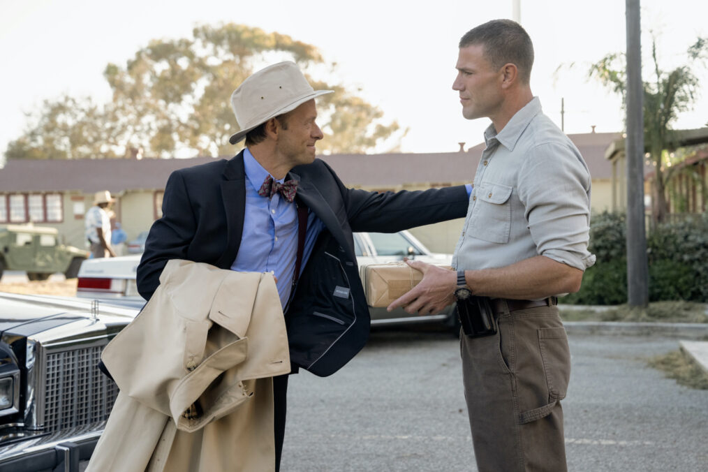 Adam Campbell as Dr. Donald “Ducky” Mallard and Austin Stowell as Leroy Jethro Gibbs — 'NCIS: Origins' Season 2 Episode 3 