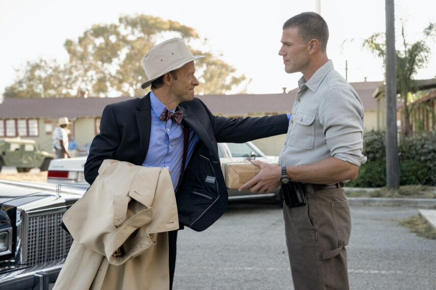 Adam Campbell as Dr. Donald “Ducky” Mallard and Austin Stowell as Leroy Jethro Gibbs — 'NCIS: Origins' Season 2 Episode 3 