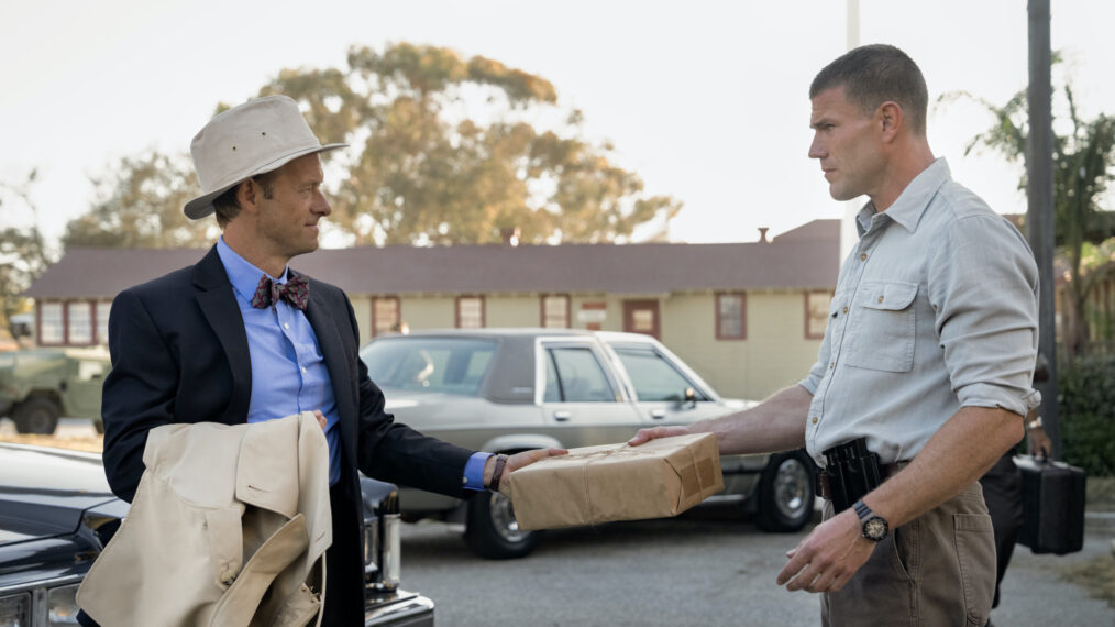 Adam Campbell as Dr. Donald “Ducky” Mallard and Austin Stowell as Leroy Jethro Gibbs — 'NCIS: Origins' Season 2 Episode 3 