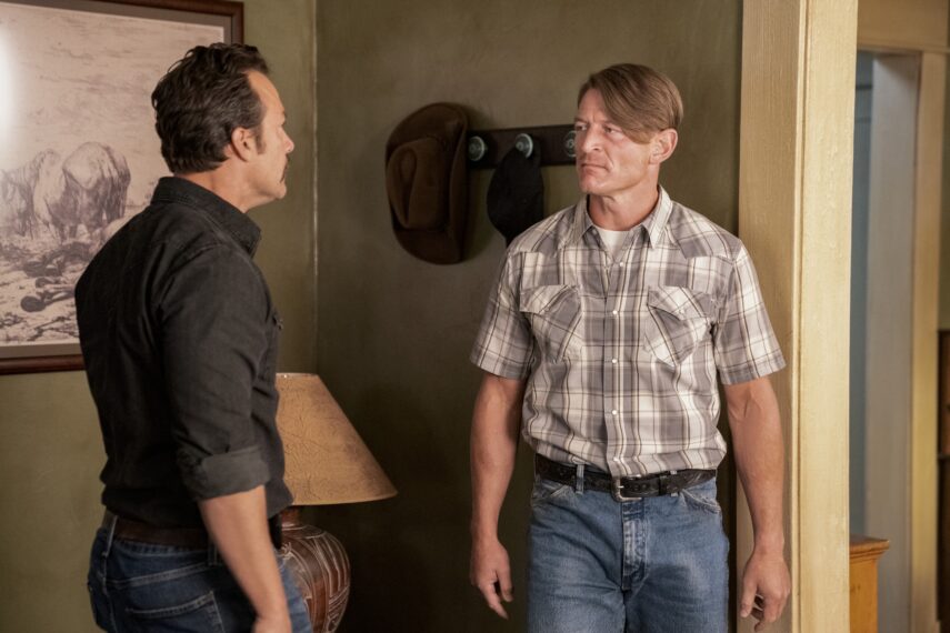 Kyle Schmid as Mike Franks and Philip Winchester as Mason Franks — 'NCIS: Origins' Season 2 Episode 4 "No Man Left Behind"