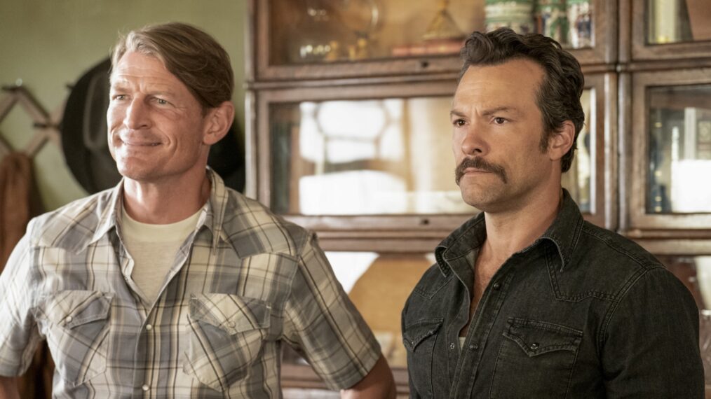Philip Winchester as Mason Franks and Kyle Schmid as Mike Franks — 'NCIS: Origins' Season 2 Episode 4 'No Man Left Behind'