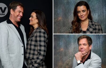 Michael Weatherly and Cote de Pablo for 'NCIS: Tony & Ziva' at New York Comic Con 2025