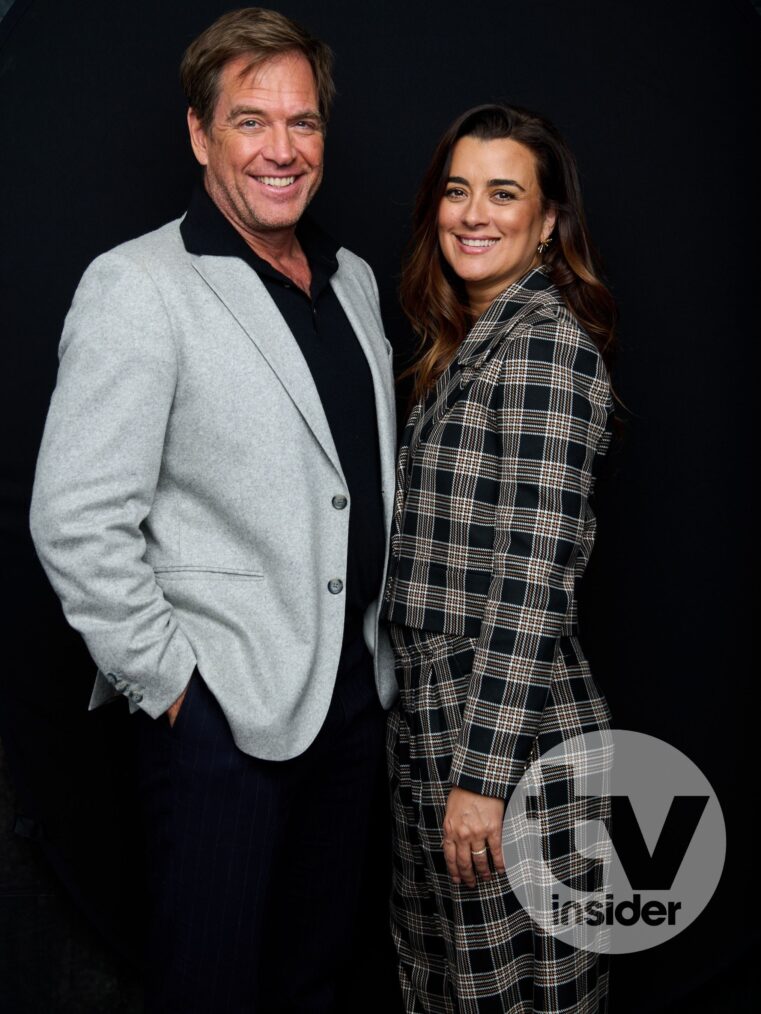 Michael Weatherly and Cote de Pablo for 'NCIS: Tony & Ziva' at New York Comic Con 2025