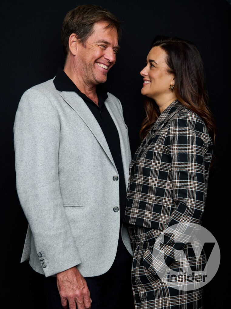 Michael Weatherly and Cote de Pablo for 'NCIS: Tony & Ziva' at New York Comic Con 2025