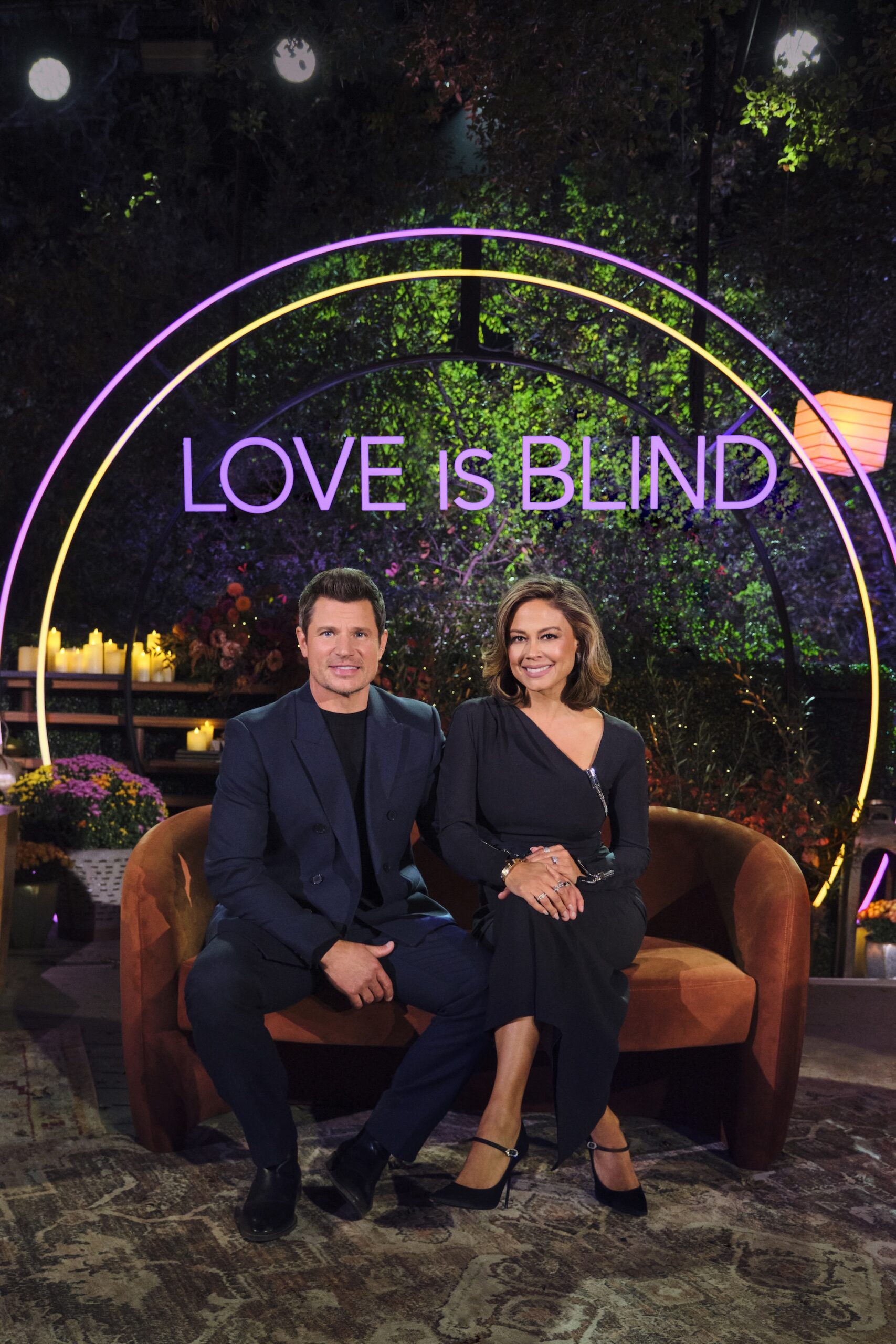 Nick and Vanessa Lachey at the 'Love Is Blind' Season 9 reunion
