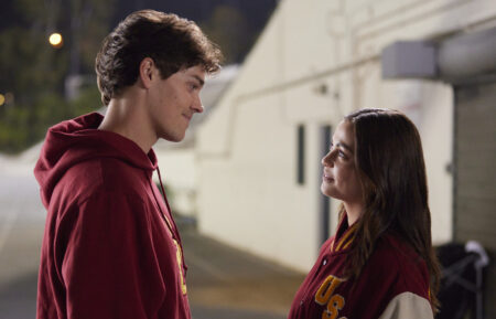 Noah Beck and Siena Agudong in 'Sidelined 2: Intercepted'
