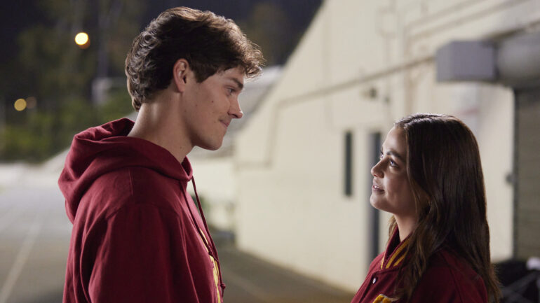 Noah Beck and Siena Agudong in 'Sidelined 2: Intercepted'
