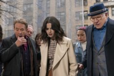 Martin Short, Selena Gomez, and Steve Martin for 'Only Murders in the Building' Season 5 finale