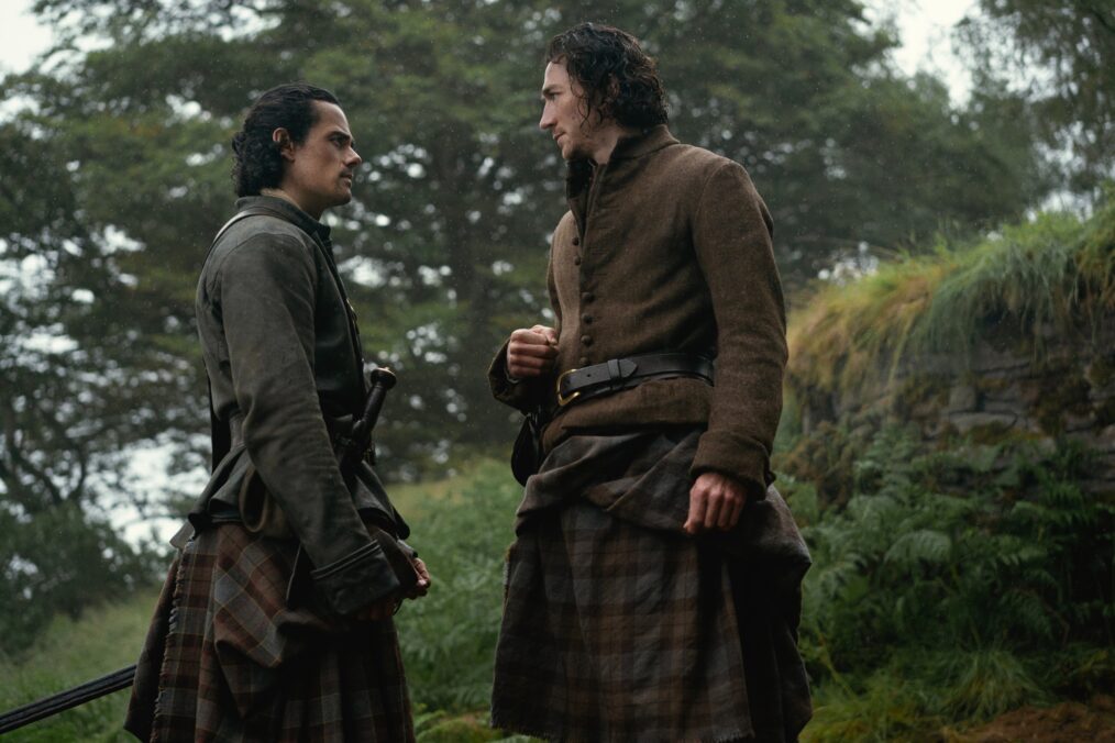 Jamie Roy and Rory Alexander in 'Outlander: Blood of My Blood' Season 1 finale