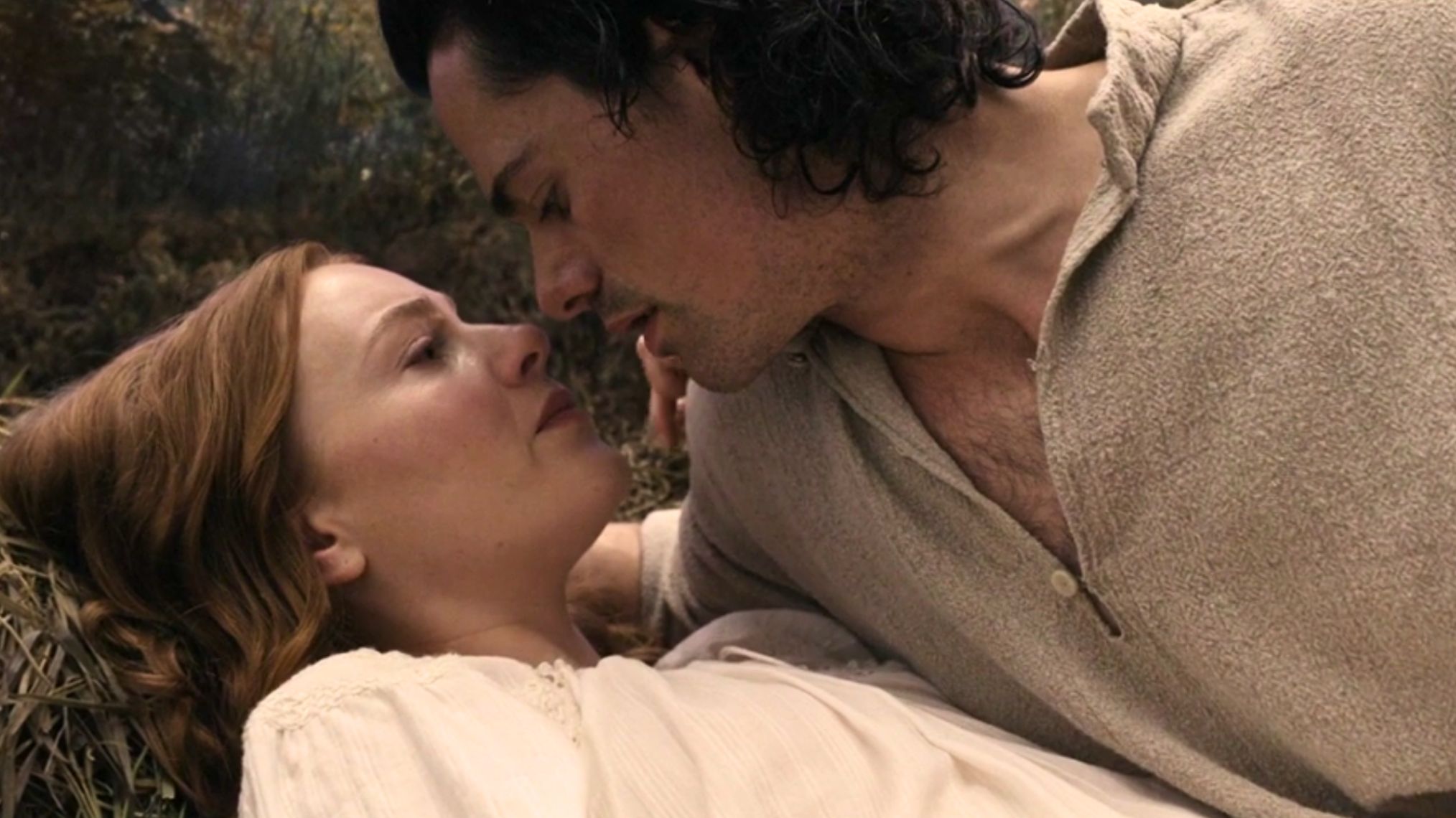 Harriet Slater and Jamie Roy in 'Outlander: Blood of My Blood' Season 1