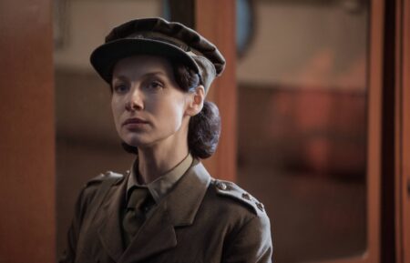 Caitriona Balfe as Claire in 'Outlander'