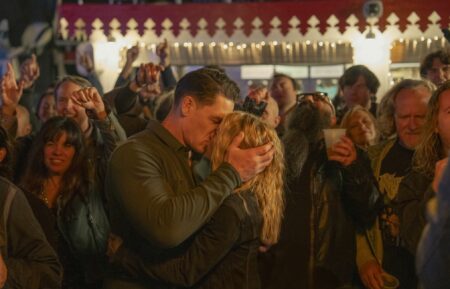 John Cena and Jennifer Holland in 'Peacemaker' Season 2