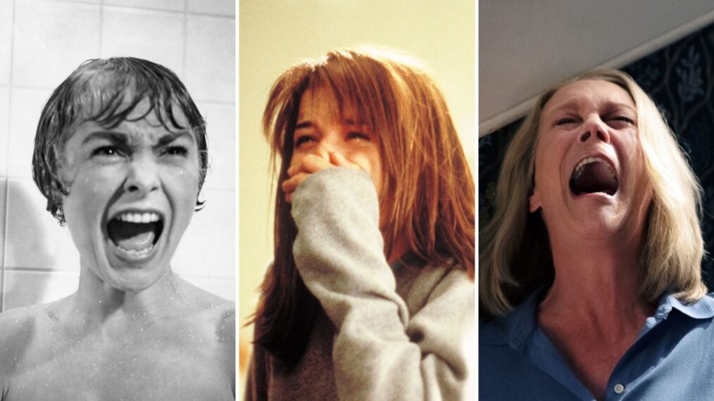 Janet Leigh in 'Psycho,' Neve Campbell in 'Scream,' Jamie Lee Curtis in 'Halloween Ends'
