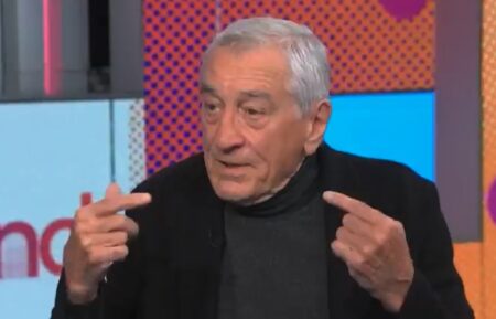 Robert De Niro on MSNBC's the Weekend