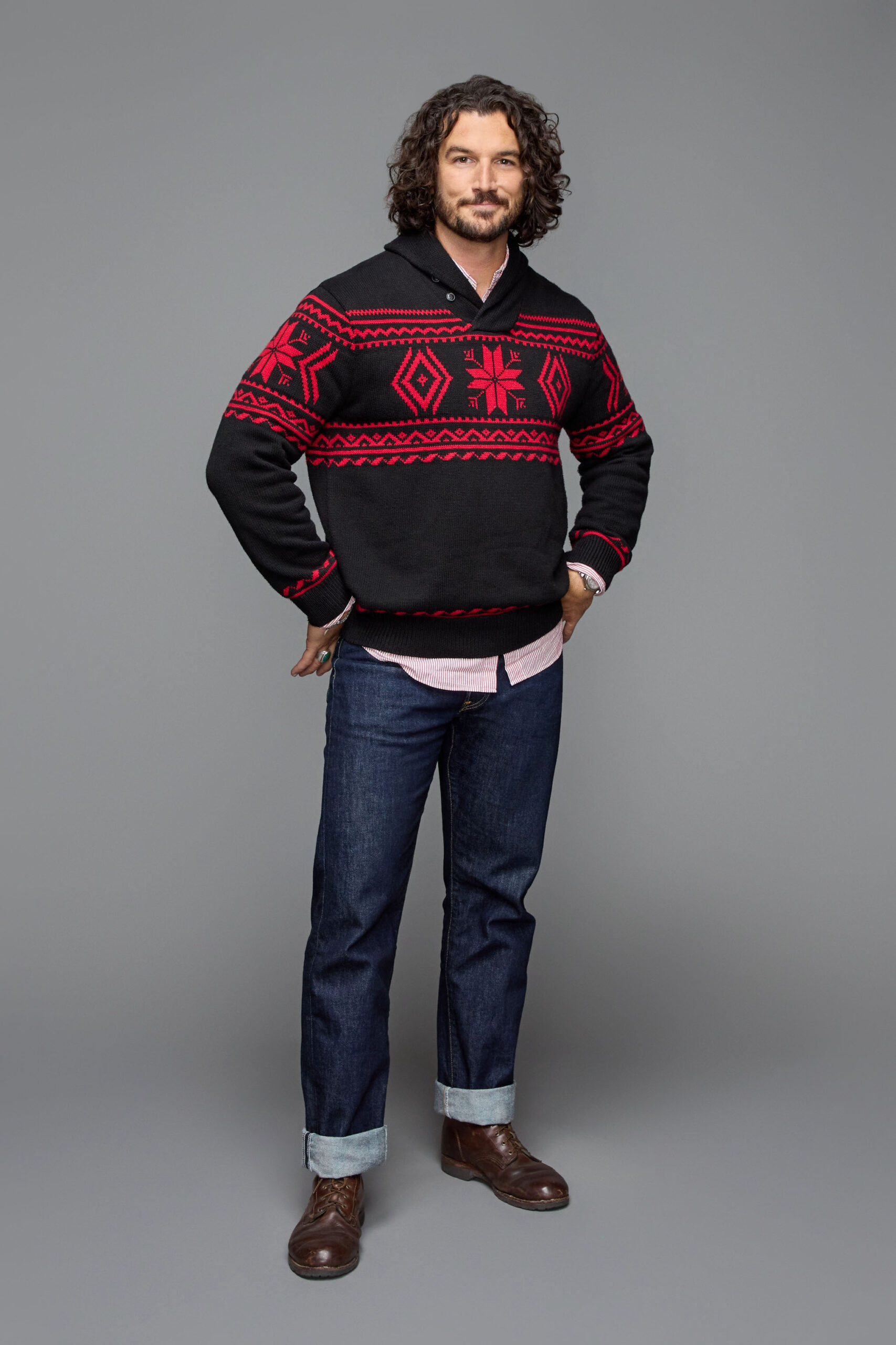 Rustin Sailors of 'Finding Mr. Christmas' Season 2